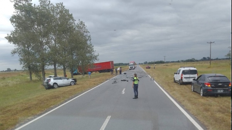 Triple choque mortal en Ruta 7 entre Junín y Leandro N. Alem