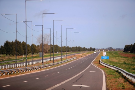 Autopista Presidente Perón: Kicillof y Katopodis habilitaron un nuevo tramo de la obra