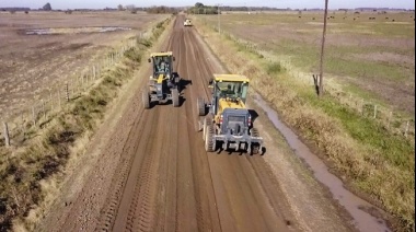 Vialidad Provincial realiza mejoras en más de 1.000 kilómetros de caminos rurales